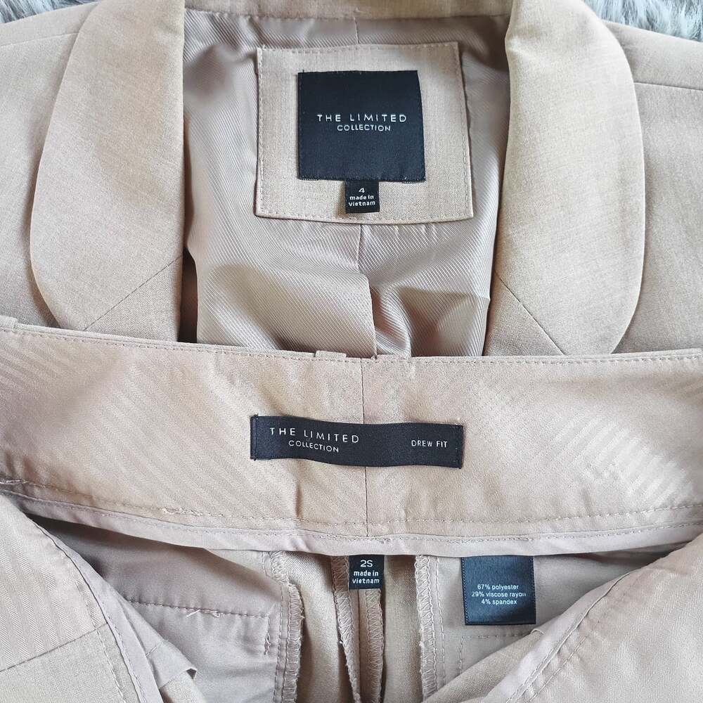 The Limited Women's Pantsuit Taupe Small (2) - Picture 2 of 16